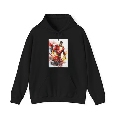 Lightning Bolt Super Hero Graphic Hoodie | Hoodies | DTG, Hoodies, Men's Clothing, Regular fit, Unisex, Women's Clothing | Prints with Passion