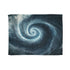 Storm Shaped Like a Spiral Eye Plush Fleece Throw Blanket
