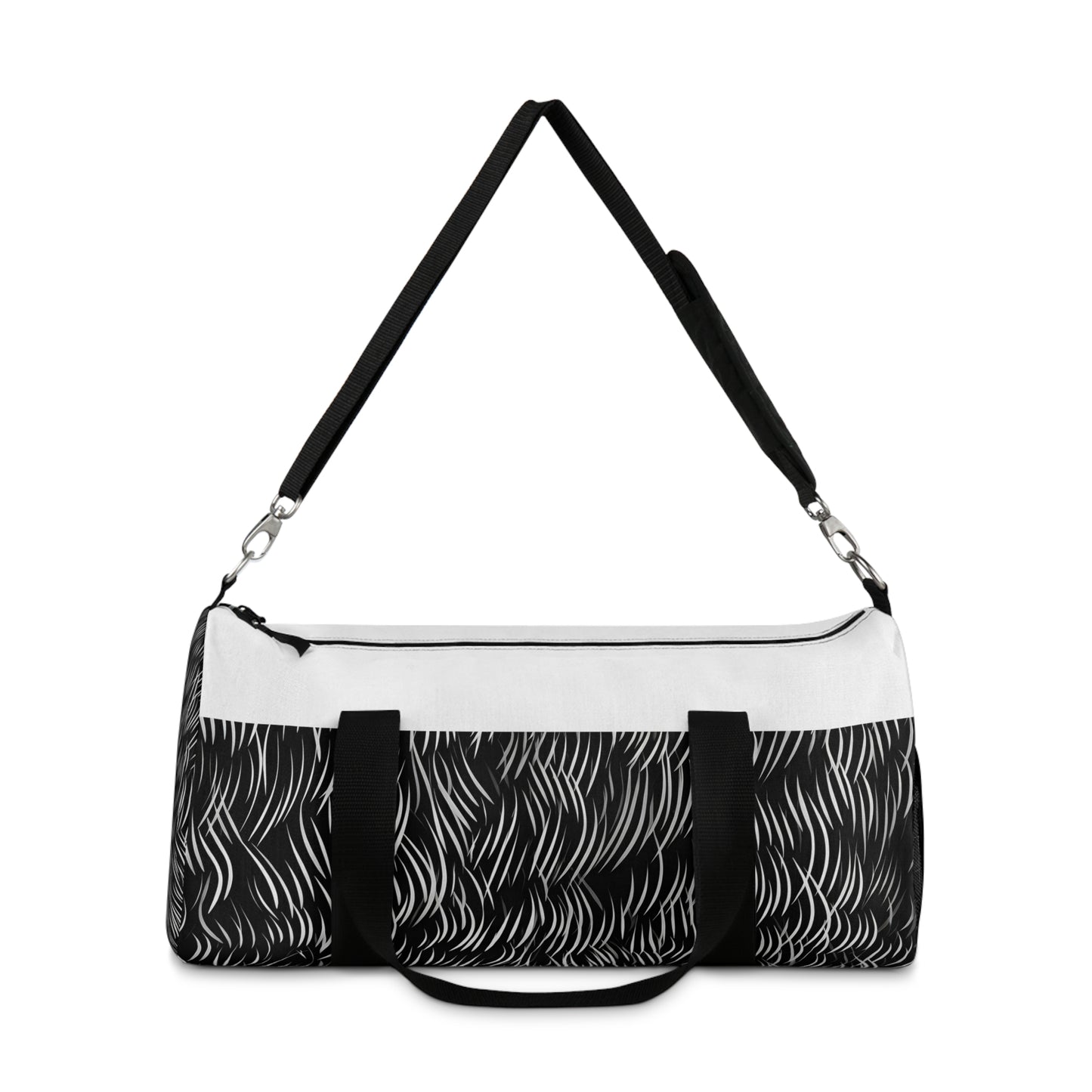 Strokes Pattern Duffel Bag