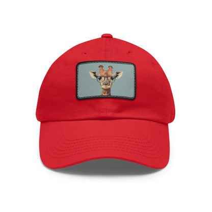 Giraffe Chic Hipster Cap with Glasses