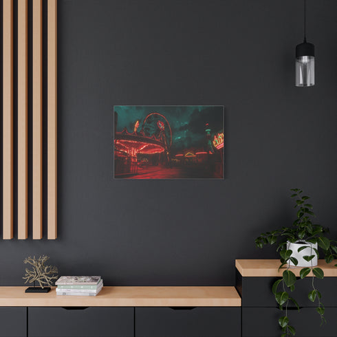 Haunted Carnival on Another Planet (Edition II) — Canvas Wall Art — Product Detail View 8