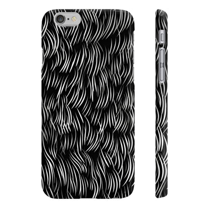 Inky Abstract: Calligraphy Stroke Phone Case