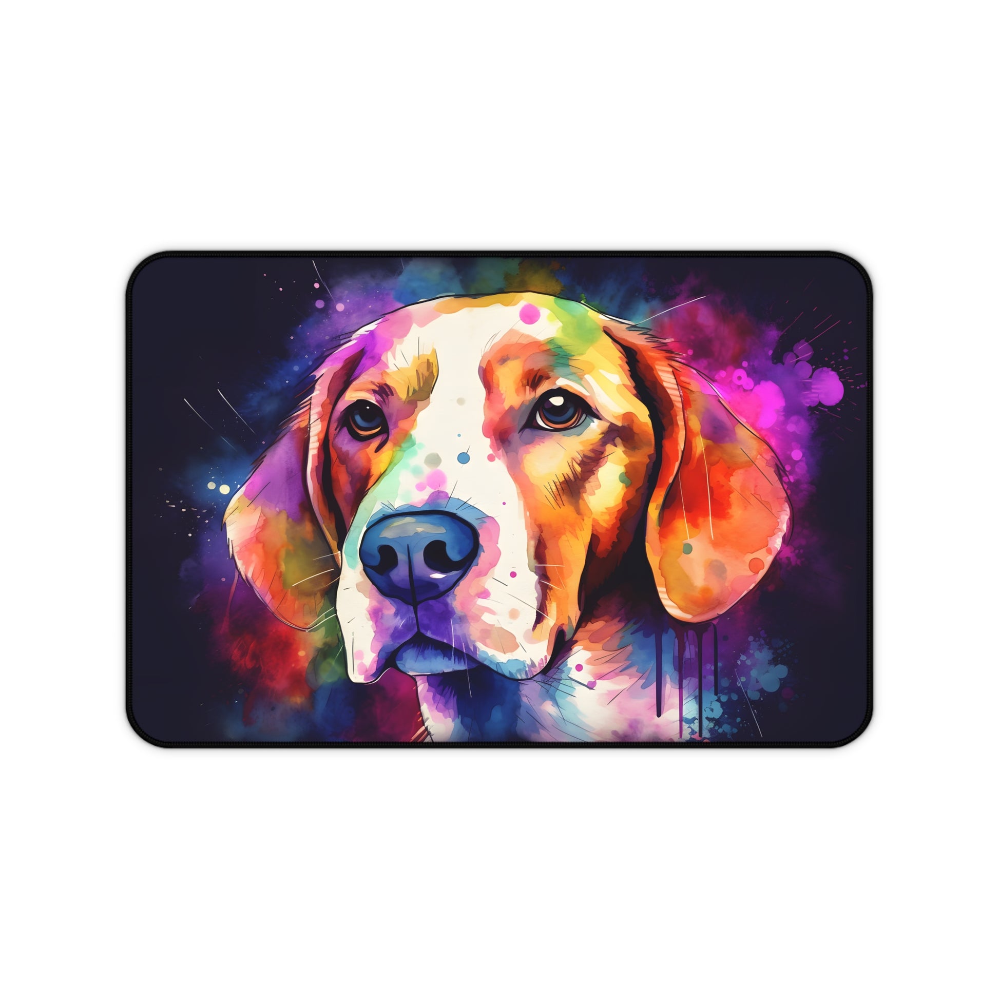 "Adorable Beagle Pup Desk Mat - Protect Your Workspace with Charm"