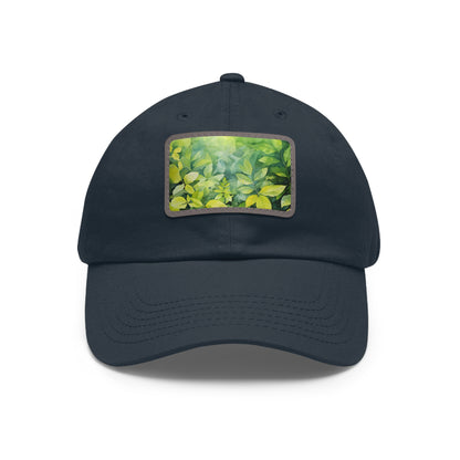 Summer Breeze Watercolor Foliage Cap