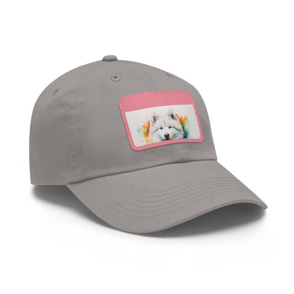 Watercolor Samoyed Charm Baseball Cap