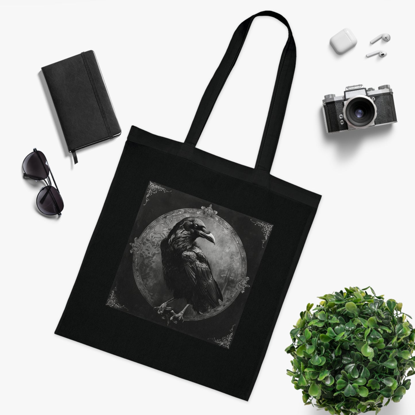 Raven's Shadow Tote Bag