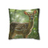 Magical Deer in Enchanted Forest — 40×40 Cushion Cover — Front 40×40 cm Square Cushion View