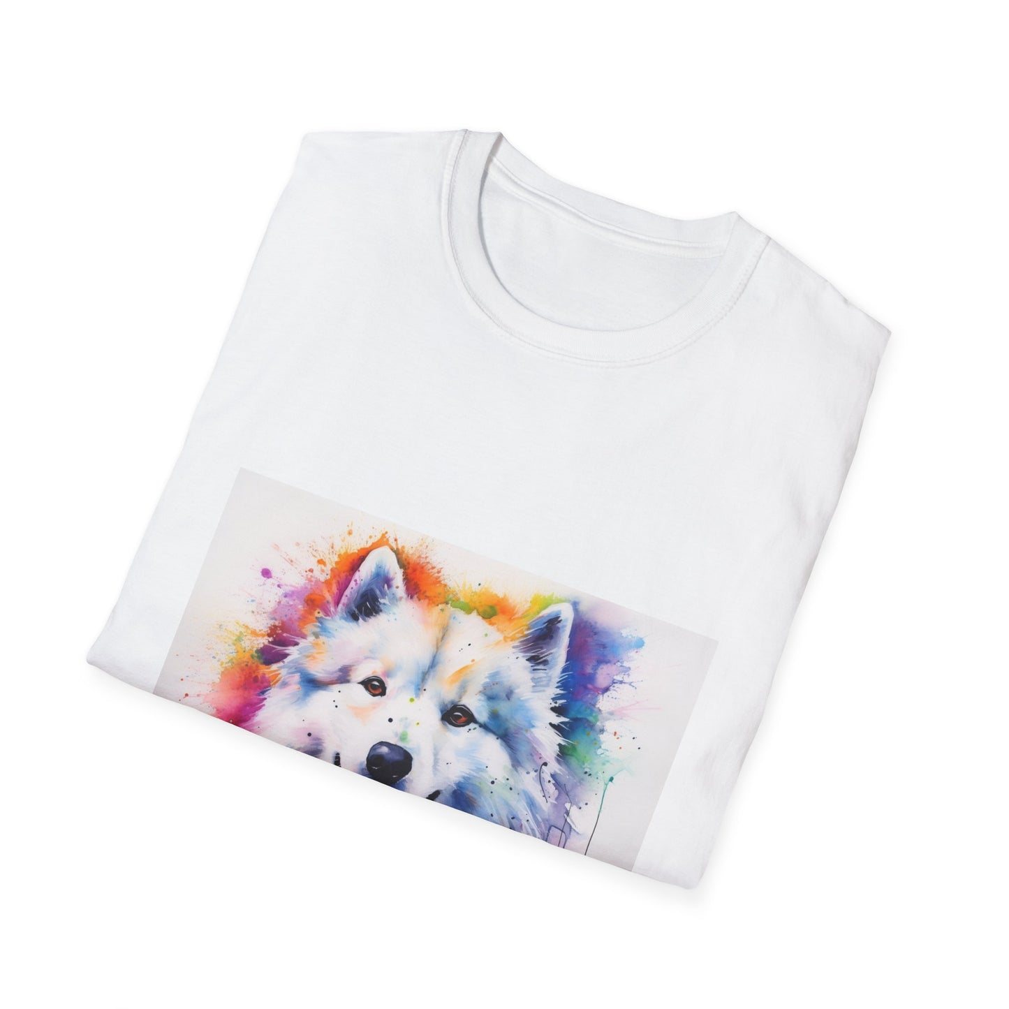 ❄️ Samoyed Spirit: A Watercolor Adventure of Playfulness and Freedom