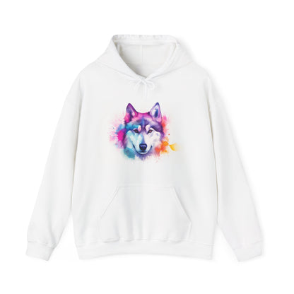 Wolfish Charm Husky Hoodie