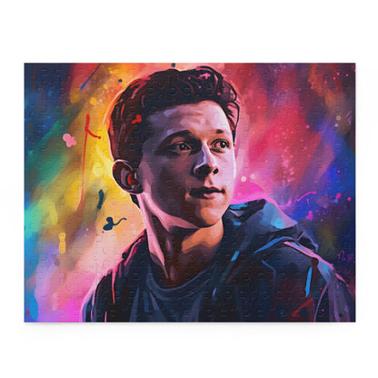 Tom Holland Neon Jigsaw Puzzle