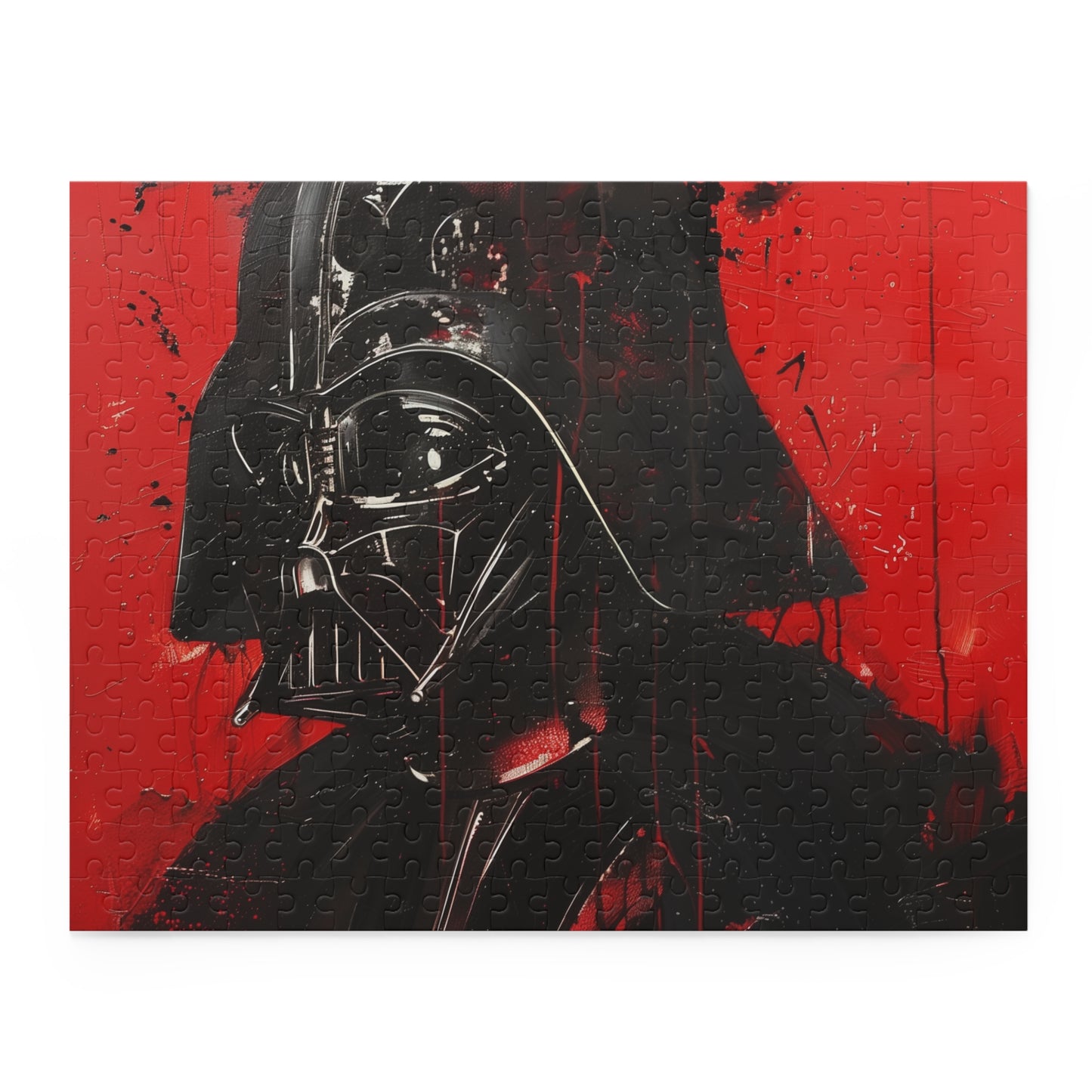 "Challenging Darth Vader Sith jigsaw puzzle for Star Wars fans and enthusiasts, may the force be with you!"