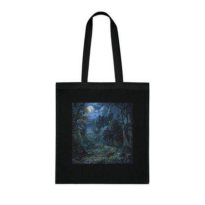 Enchanted Forest Castle Tote Bag