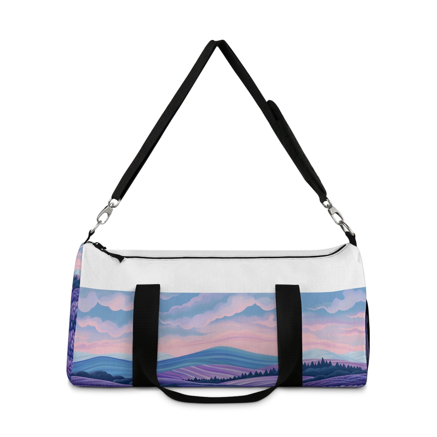 Lavender Fields Duffel Bag