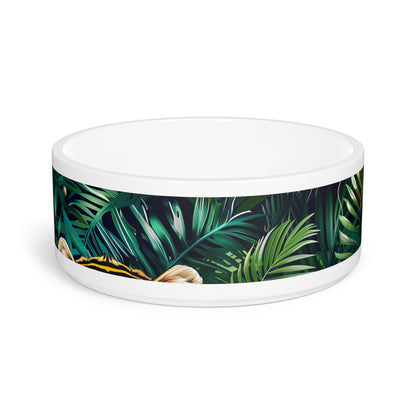 Tiger Jungle Pet Bowl: Roar with Style!