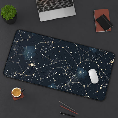 Starry Night Desk Mat | Desk Mat | Accessories, Back-to-School, Desk, Fall Bestsellers, Home & Living, Mouse pad, Mouse Pads, Mousepad, Seasonal Picks, Stationery, TikTok | Prints with Passion