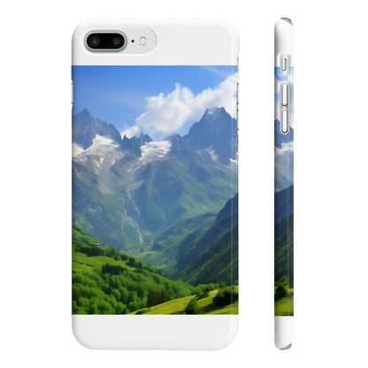 Alpine Majesty: French Alps Phone Case