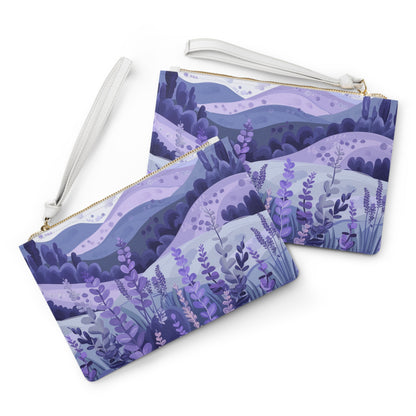 Lavender Fields Clutch Bag