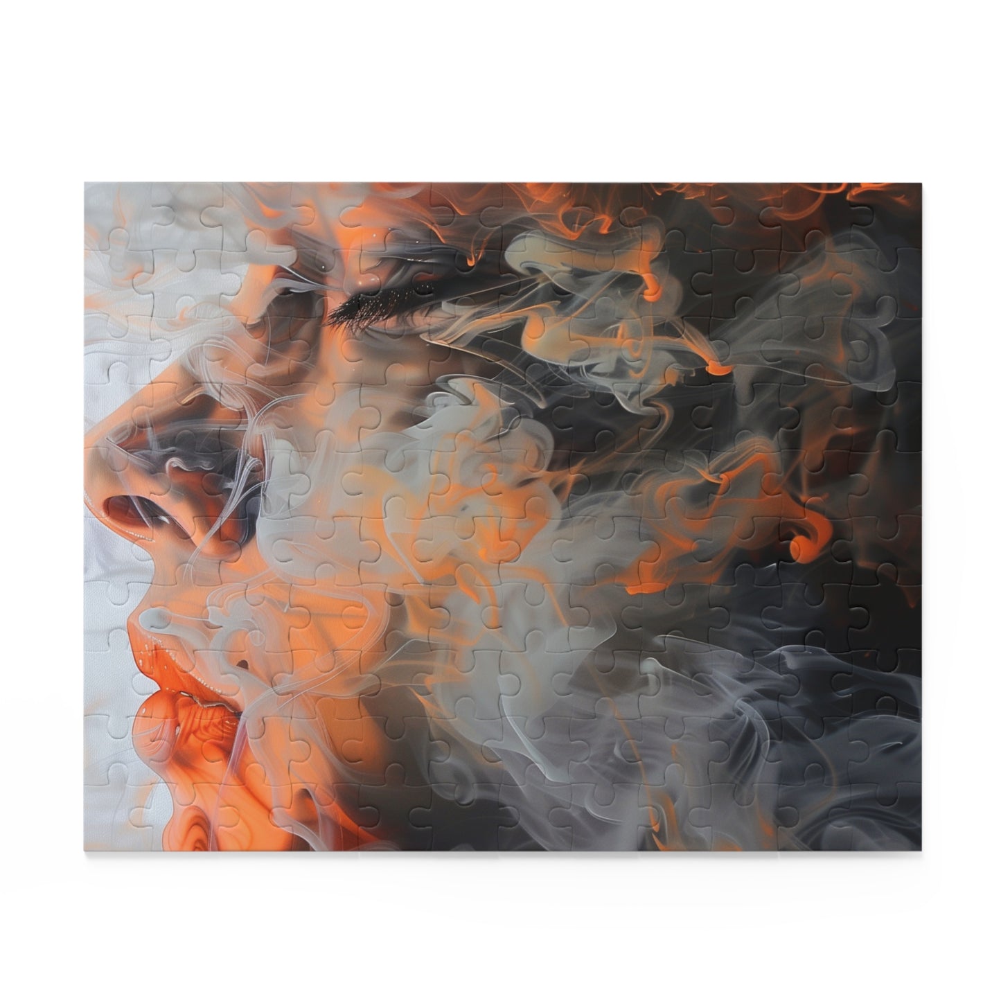 Abstract Smoke Art Jigsaw Puzzle for Relaxing and Meditative Experience