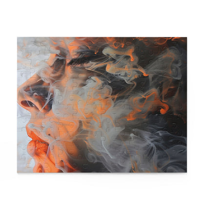 Abstract Smoke Art Jigsaw Puzzle for Relaxing and Meditative Experience