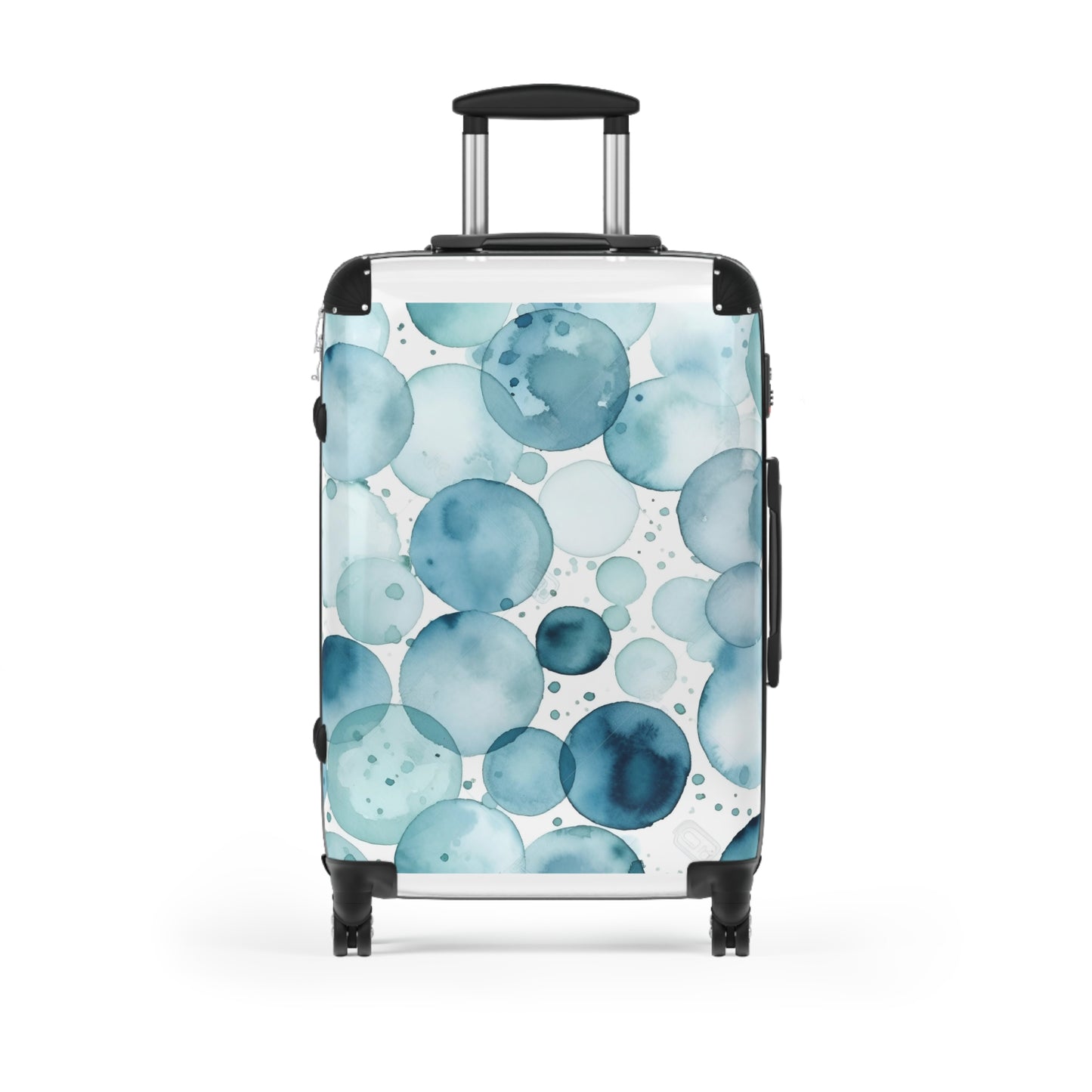 Ocean Blue Eyes Suitcase: Dazzling