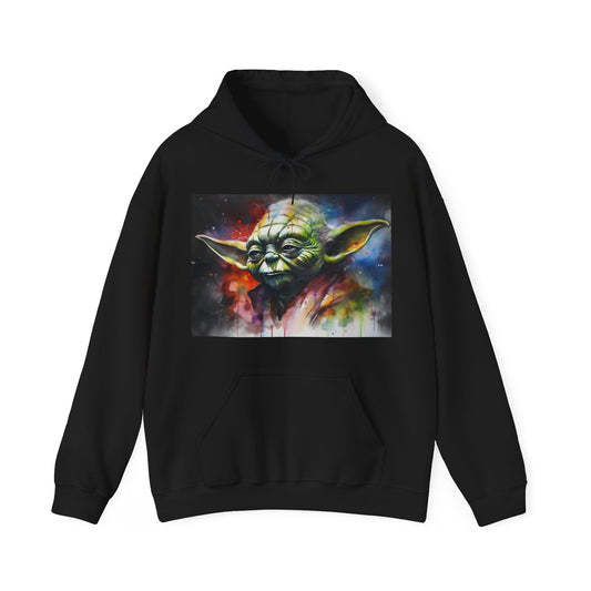 Galactic Sage Yoda Hoodie | Hoodies | DTG, Hoodies, Men's Clothing, Regular fit, Unisex, Women's Clothing | Prints with Passion