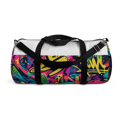 Neon Graffiti Duffel Bag