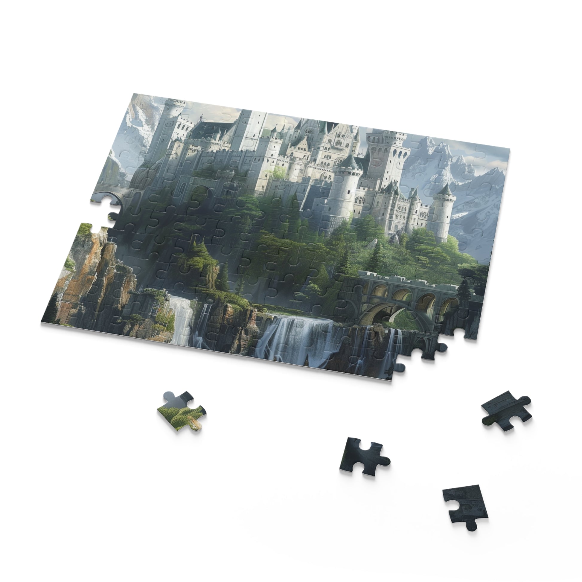 Enchanting Fantasy Castle Jigsaw Puzzle - Perfect for All Ages!