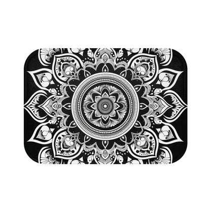 Mandala Meditation Bath Mat