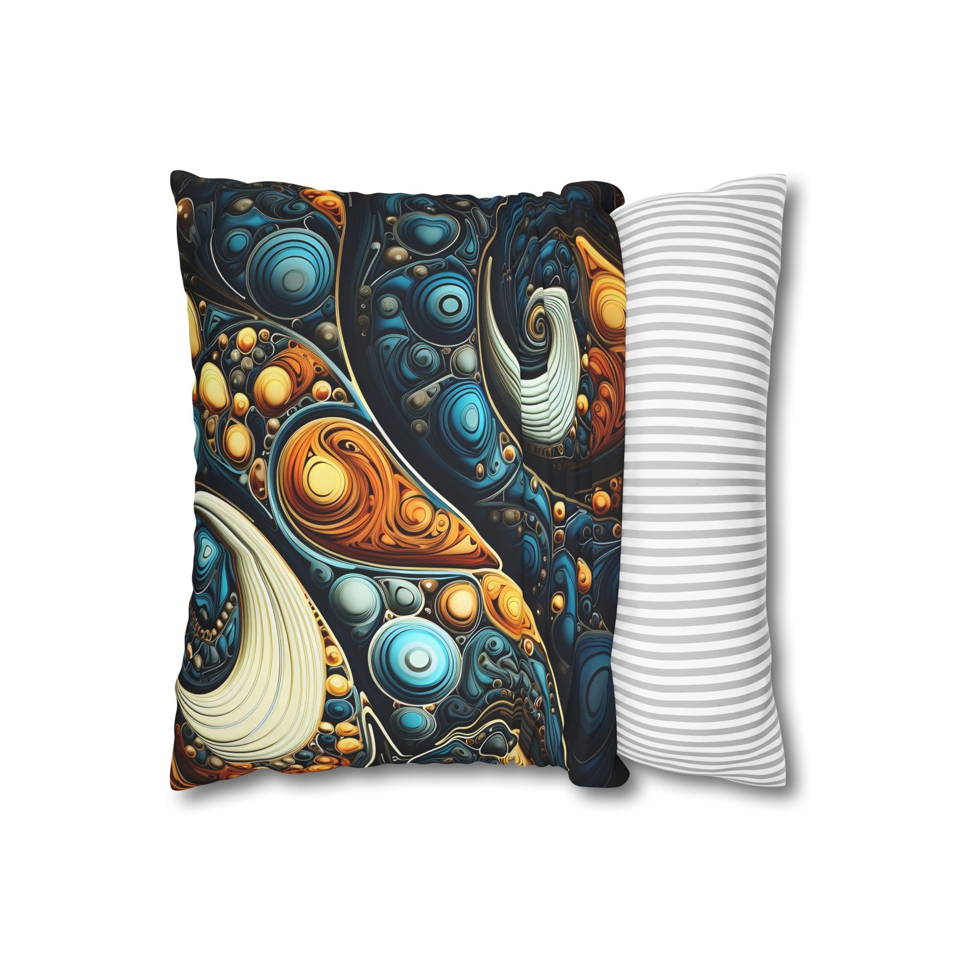 "Fractal Dreamscape Pillowcase - High-quality, comfortable, and stylish design perfect for all seasons. Makes a great gift for anyone seeking mathematical beauty and wonder in their sleep space."