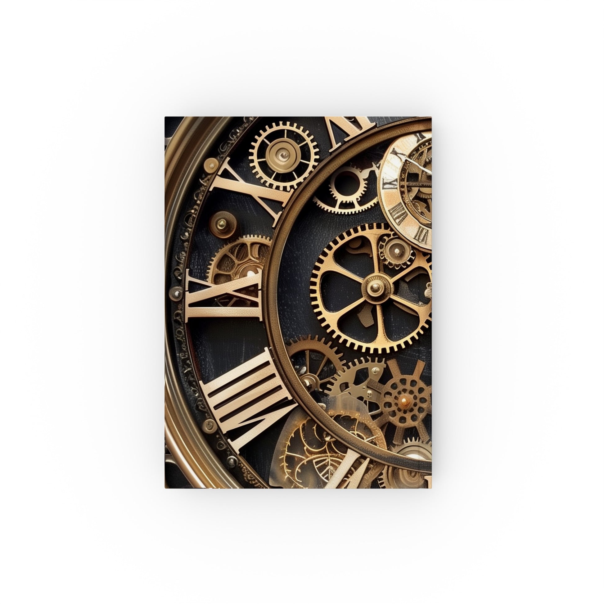 Clockwork Scribes Steampunk Journal - Intricate design with gears and cogs for creative writing and sketching - Perfect gift idea