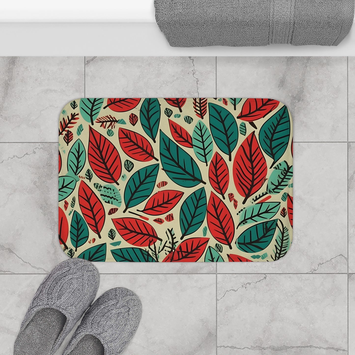 Autumnal Eden Bath Mat | Bath Mats | Bath, Bathroom, Home & Living, Indoor, Sublimation | Prints with Passion