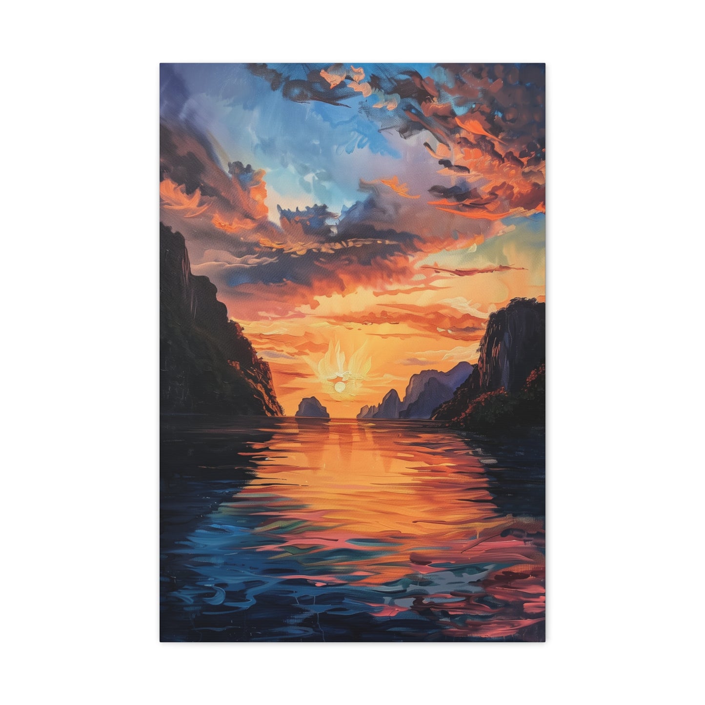 Sunset Paradise Canvas Print | Canvas | Art & Wall Decor, Canvas, Fall Picks, Hanging Hardware, Home & Living, Indoor, Top Spring Products, Valentine's Day promotion | Prints with Passion