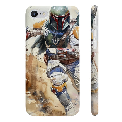 Mandalorian Bounty Hunter Phone Case