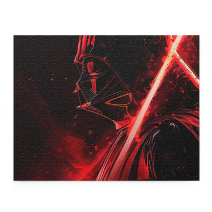 Darth Vader Sith jigsaw puzzle featuring iconic Star Wars villain - perfect for fans of the dark side.