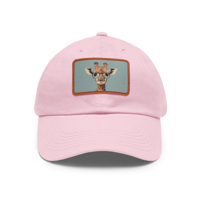 Giraffe Chic Hipster Cap with Glasses