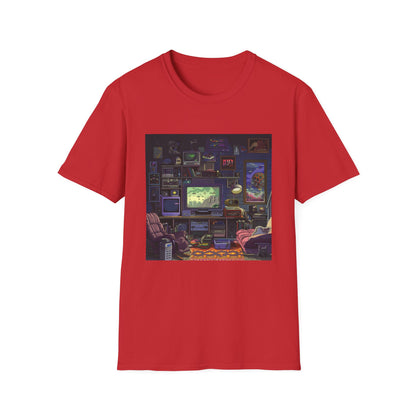 Pixel Power: Retro Gaming Nostalgia T-Shirt