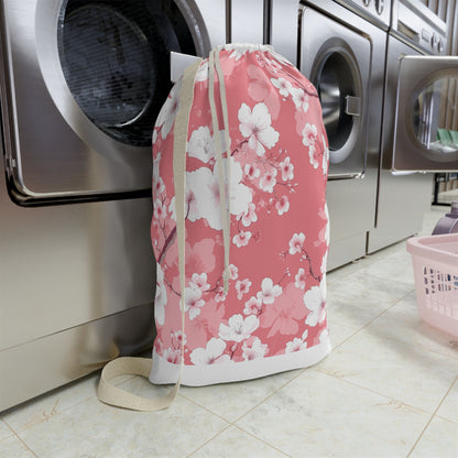 Cherry Blossom Laundry Bag | Home Decor | Accessories, All Over Print, AOP, Bags, Laundry, Sublimation | Prints with Passion