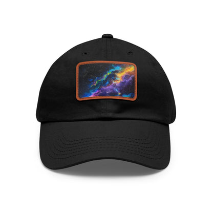 Neon Galaxy Snapback Cap