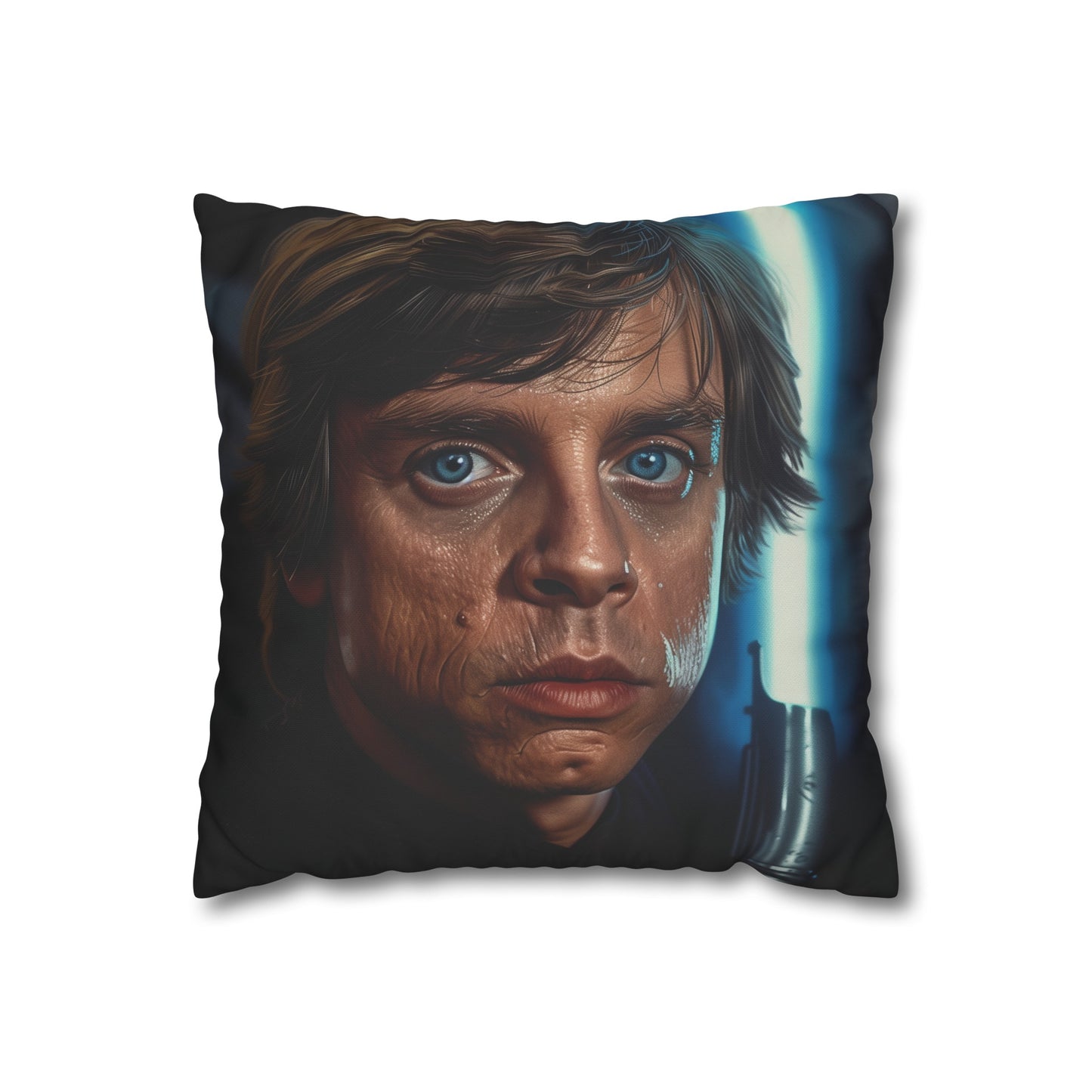 "Luke Skywalker Star Wars Pillowcase - High-quality, stylish design perfect for fans of the Rebel Alliance and galactic adventures. Makes a great gift! Shop now."