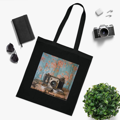 Vintage Shutterbug Tote Bag