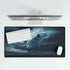 Storm Cloud Shaped Like a Wolf — XL & XXL Desk Mat — Product Detail View 5