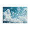 Music Notes Floating Through Clouds (Edition II) — Canvas Wall Art — Front Gallery-Wrapped Canvas View