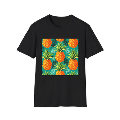 Tropical Tapestry of Aloha Spirit | T-Shirt | Cotton, Crew neck, DTG, Men's Clothing, Neck Labels, Regular fit, T-shirts, Women's Clothing | Prints with Passion