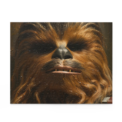 "Chewbacca Star Wars Puzzle Galactic - piece together the fierce Wookiee warrior in this challenging jigsaw for fans"