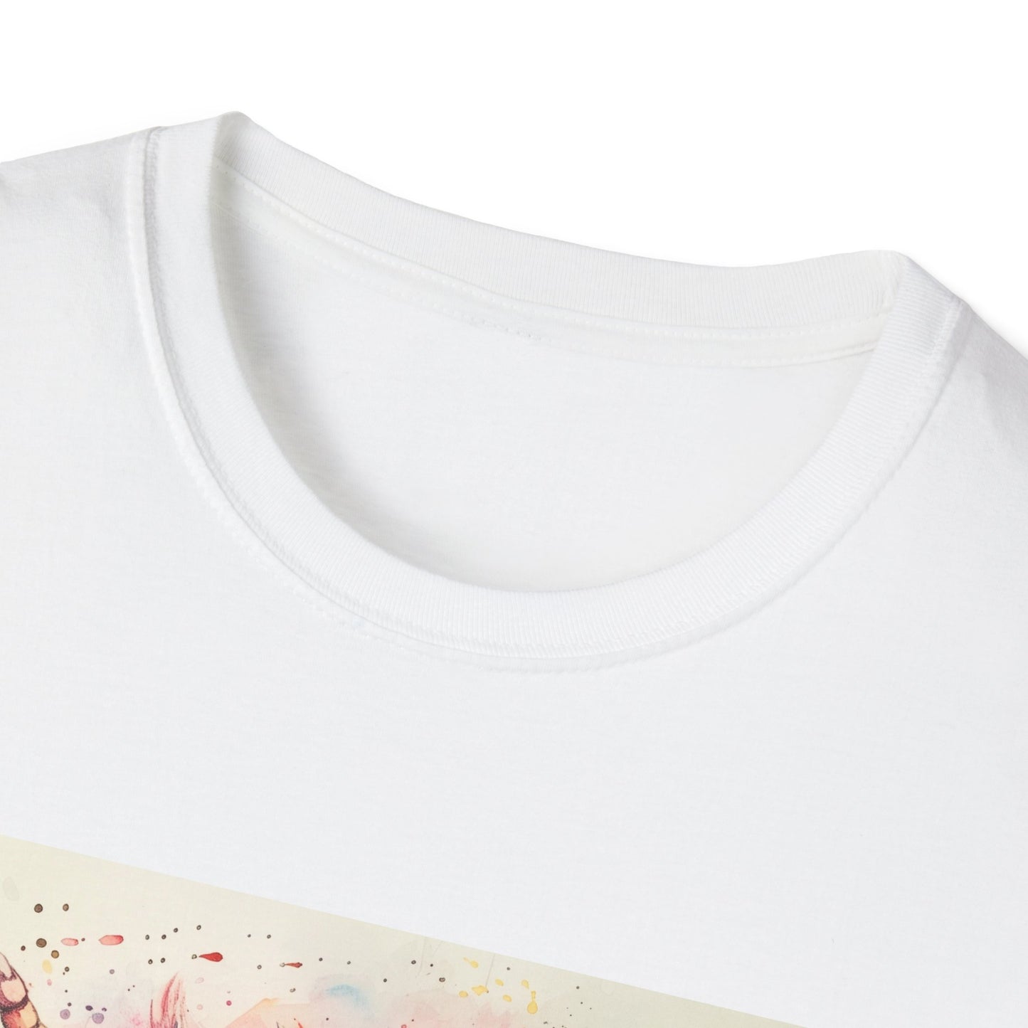 Mythical Majesty: Watercolor Unicorn Dream T-shirt