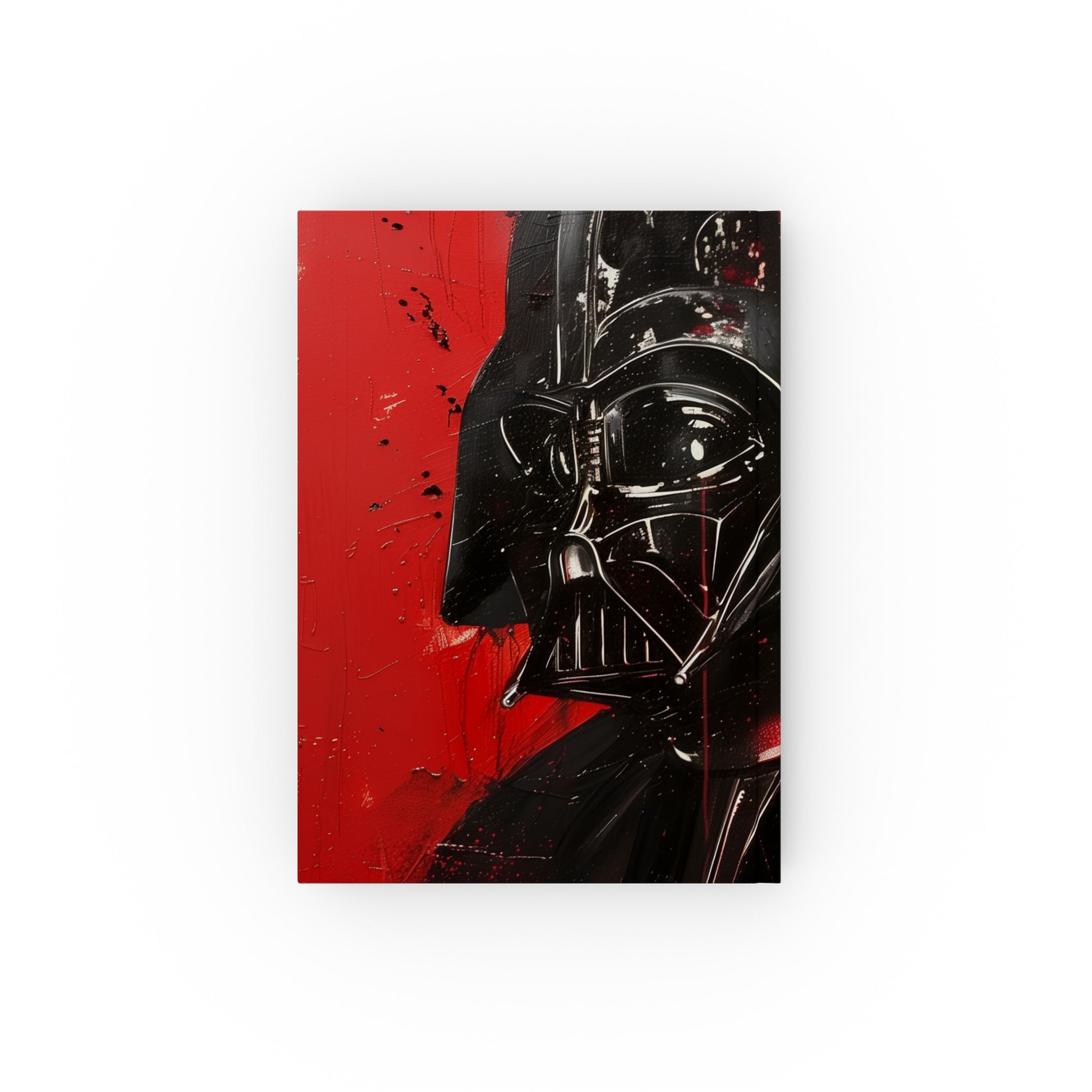 "Darth Vader Journal: Embrace the Dark Side with Versatile and Stylish High-Quality Material - Perfect for All Seasons! Great Gift Option."