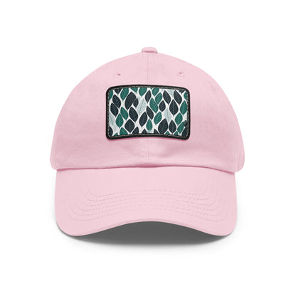 Green Ferret Leaf Pattern Baseball Cap