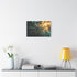 Birds of Glass Flying through Thunder Stretched Canvas Wall Art