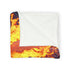 Lava Flowing from Floating Volcano — Plush Fleece Throw Blanket — Product Detail View 5