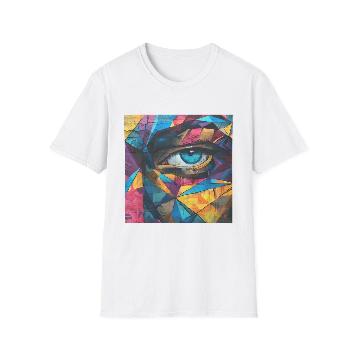 The Concrete Canvas: Urban Symphony T-shirt 
 Renegade Rhythm: Street Art Symphony T-shirt